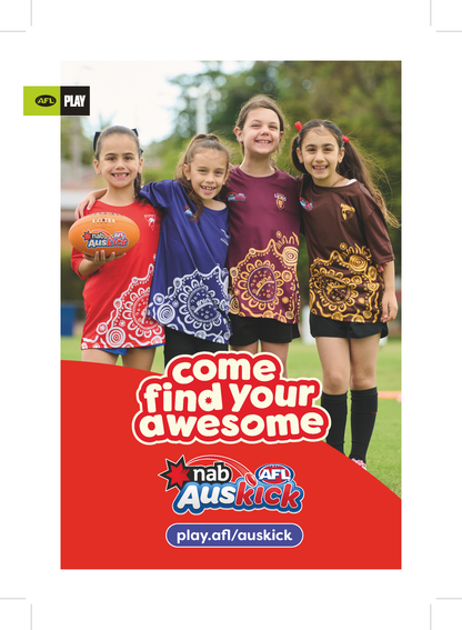 A5 Colour Auskick DS