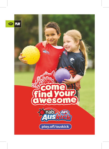 A5 Colour Auskick DS